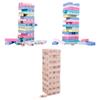 Montessori Wooden Stacking Tower Blocks Tumbling DIY Brain Teaser Multifunctional Learning Preschool Shape Sorting
