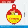 Discount Promotion Tag for Clothing & Accessories Display Stand