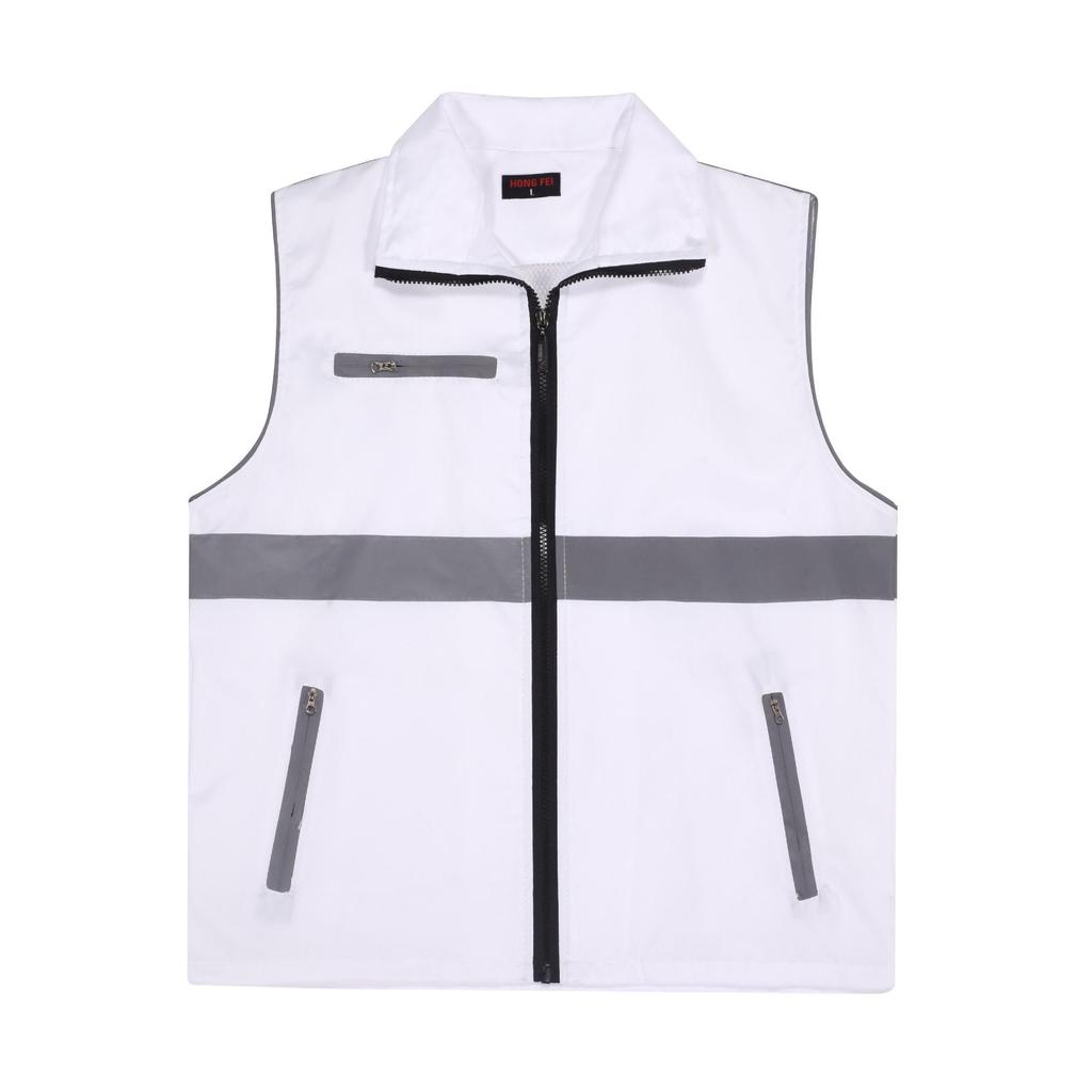 Custom Printed Reflective Volunteer Vest for Events and Construction Safety