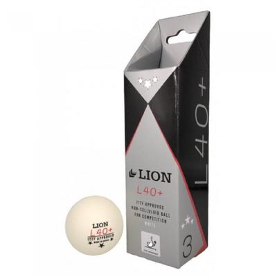 Piłki do tenisa stołowego Lion L40+ (Pakiet 3)