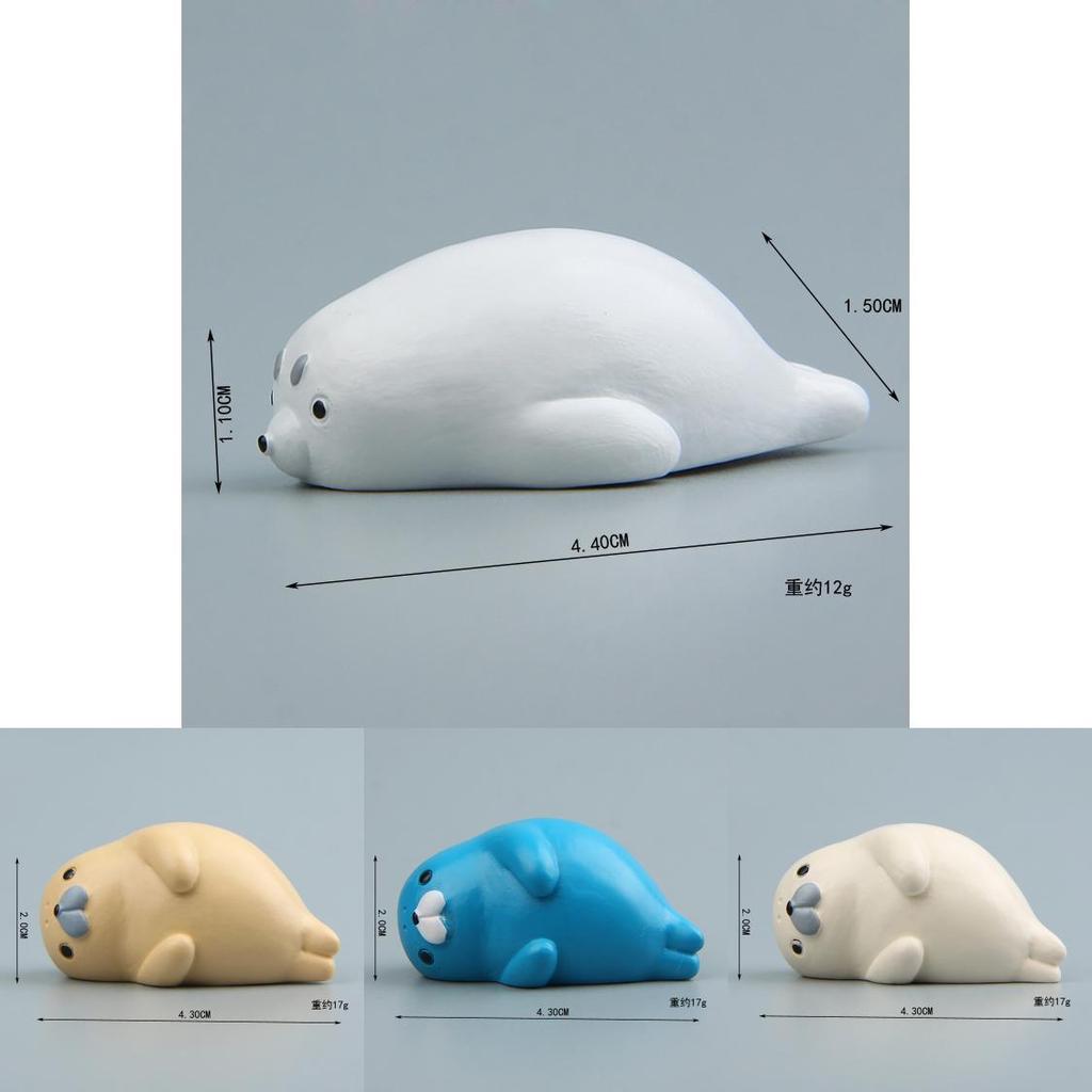 Resin Sea Lions Magnet Stickers For Kitchen Organizer And Souvenir