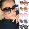 Fashionable Women's Oversized Square Sunglasses With Durable Ac Lens For Outdoor Glam