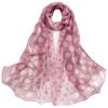 160CM Polka Dot Scarf Sunscreen Shawls Wraps Head Wraps New Women's Scarves  Air Conditioner Shawl