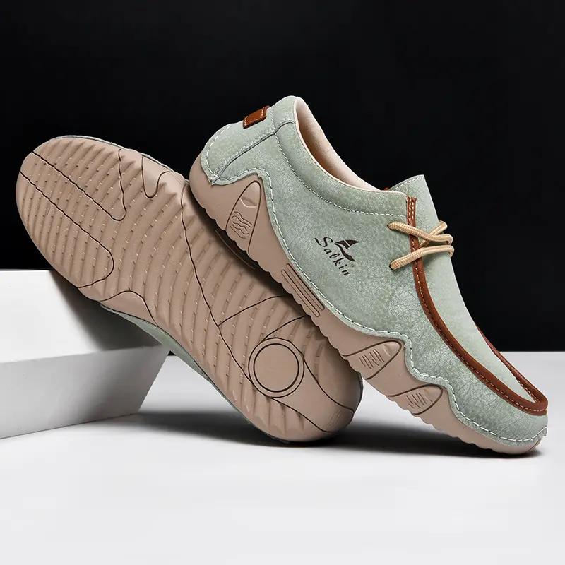 Men's Low-top Casual Shoes Lace Up Outdoor Octopus Sneakers Plus Size 39-48