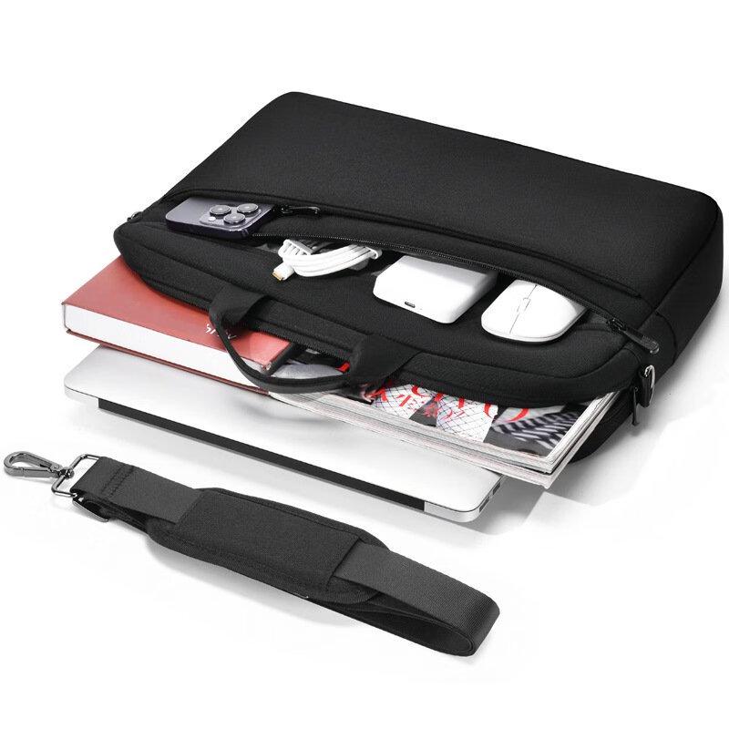 Unisex 15.6-inch Laptop Briefcase & Messenger Bag