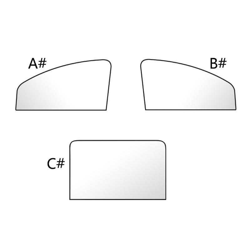 Sunshade Full Shading Fabric Magnetic Suction Opaque-Curtain Side Window Sun Visor Summer Protection for Car Accessories