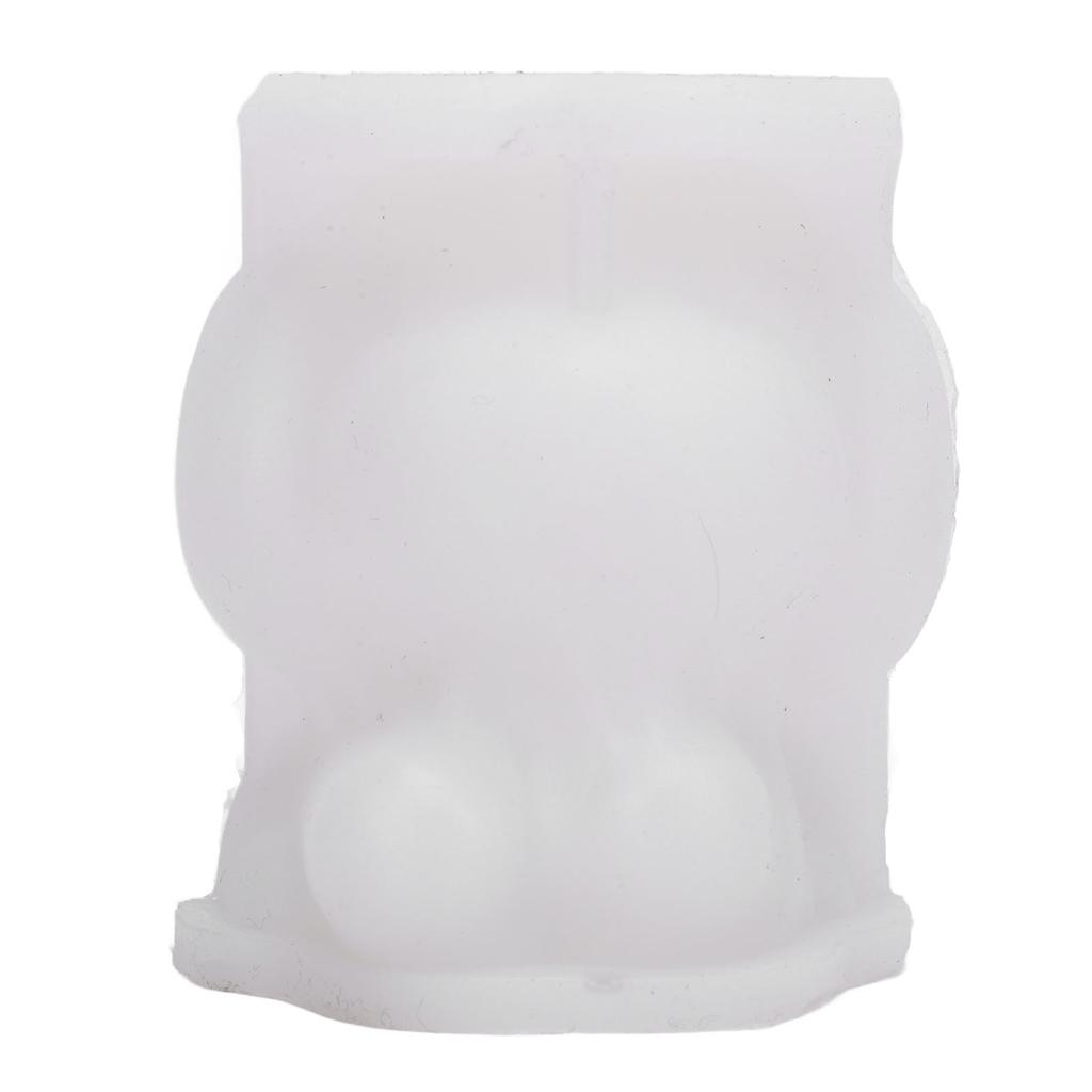 Silikonowa Forma do Lodu Kreskówkowy Wygląd Łatwe Wyjmowanie Wielofunkcyjna Silikonowa Forma do Świec DIY na Puszkę