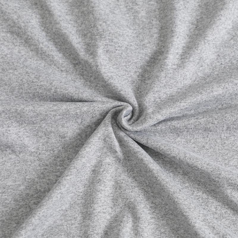 Frühling Herbst einfarbig schmal Pyjama Hausanzug Set sexy eckiger Ausschnitt zweiteilig PJ Sets Langarm Oberteil und lange Hose grau Nachtwäsche