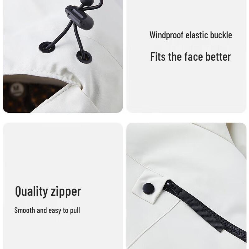 Men's 3-in-1 Hooded Windproof Outdoor Jacket
