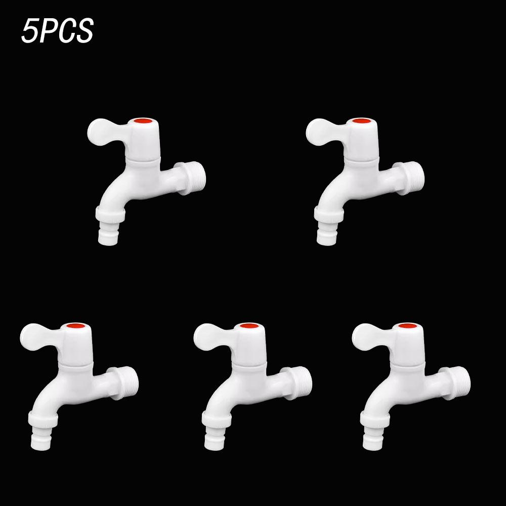 Brand New Tank Adapter Accesories Faucet Adapter G1/2 Plastic Replacements Threaded Connector For Garden Hoses