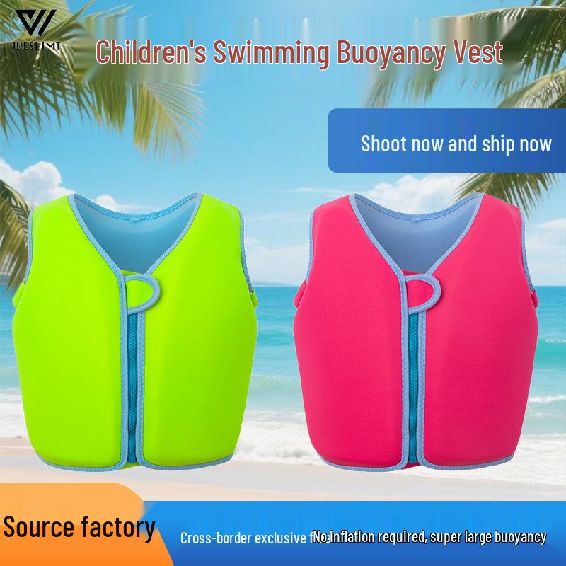 High Buoyancy Children's Life Jacket for Swimming and Beach