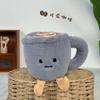 Kreativer Arbeiter Getränkesimulation Kaffeetasse Plüschtier Stofftier Büro Dekoration Ornament Weiche Puppe Für Zuhause