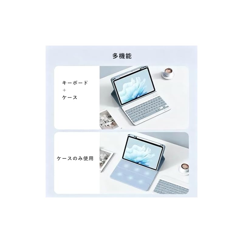 iPad Mini 7 Keyboard Case, Also Compatible with iPad Mini 6/mini (A17 Pro), with Apple Pencil Storage, Charging Support, Full Protection, Purple.