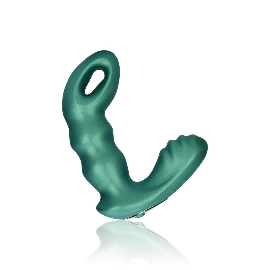 Ouch! - Vibrating Prostate Massager with Beads and Remote Control