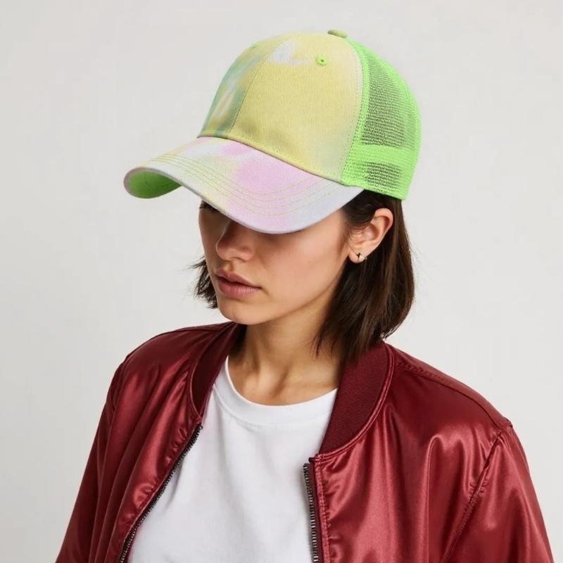 Baseball Hat for Girls Women Modern Mesh Casual Hat for Sports Gym Mountain Camping Hat Outdoor Activity