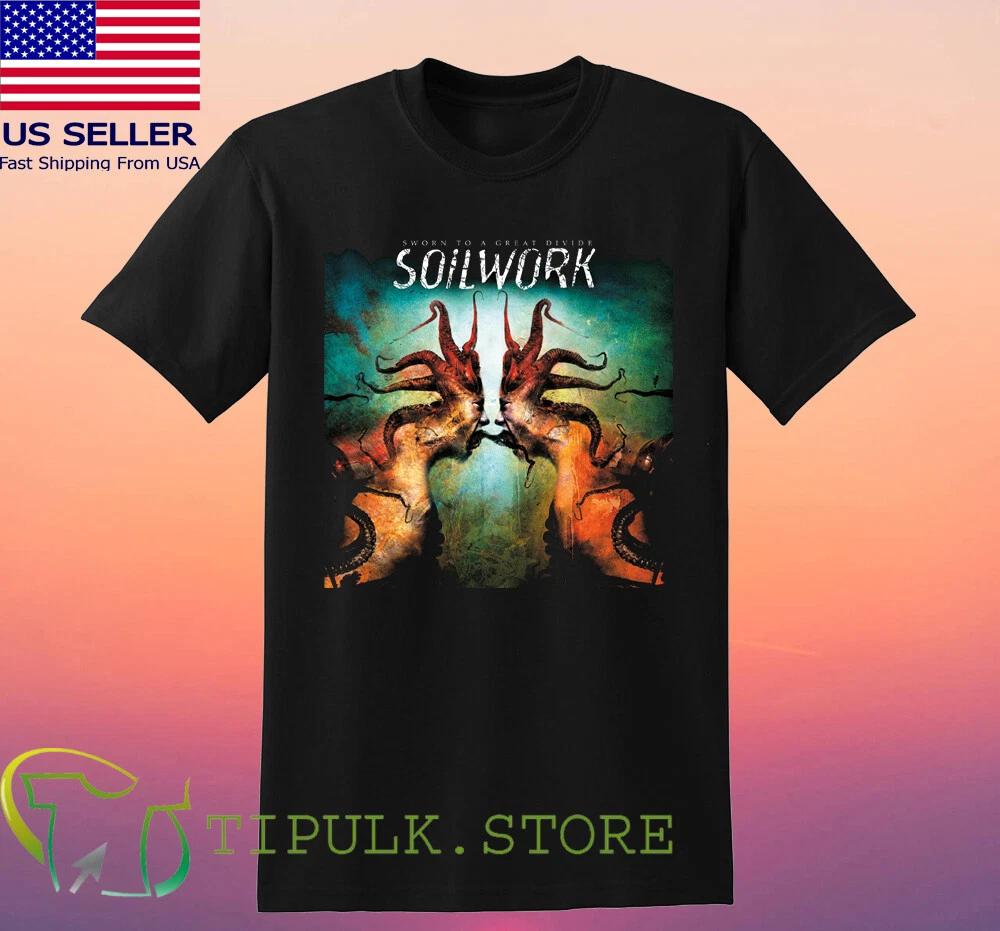 Soilwork Sworn To A Great Divide Men s Black Size S-5XL S