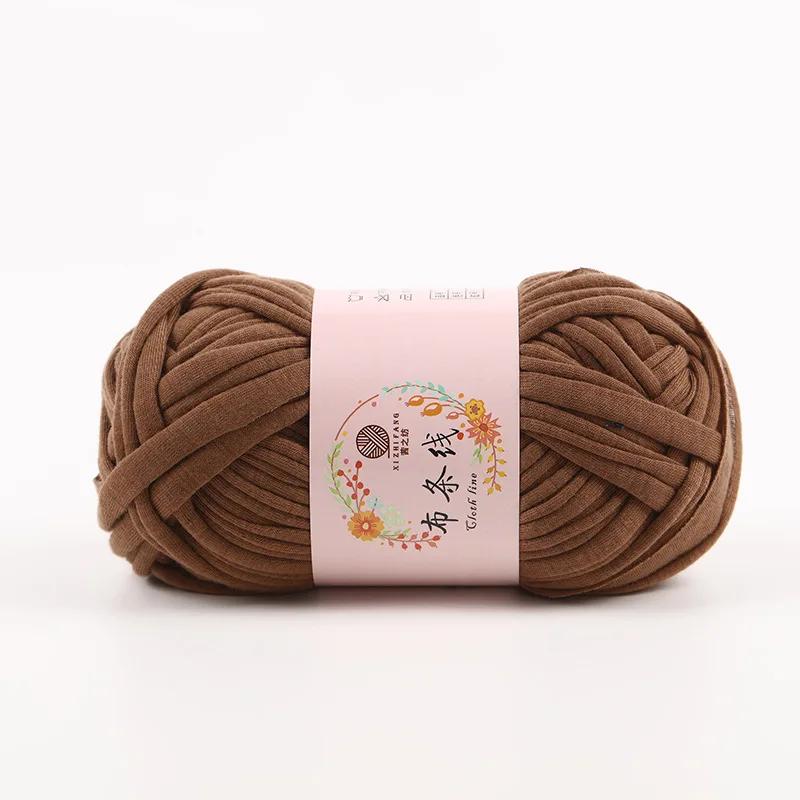 T Shirt Bulky Yarn for Hand Knitting Carpet Knitting Trap Crochet DIY Bag Purse Blanket Soft Thick Cloth Trapillo Yarn