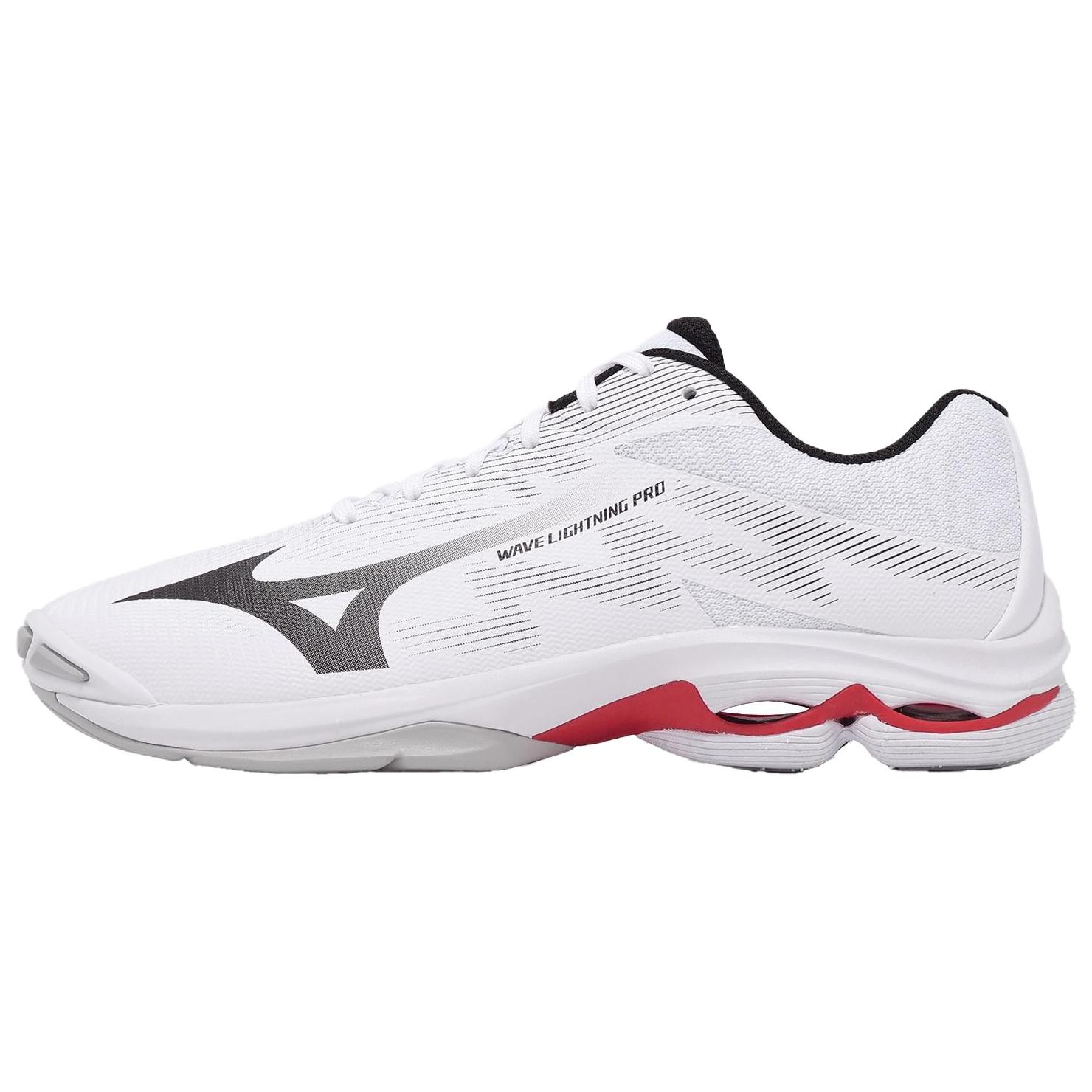 

Mizuno Wave Lightning Volleyball Shoes Men s White Black V1GA2660-59 40.5