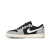 Womens Air Jordan 1 Retro Low OG 'Black Cement' (women's sizes) Black Vintage Basketball Shoes CZ0775 001