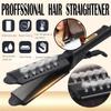 Steam Hair Straightener Flat Iron: Damage-Free, Four Temperature Settings, Ideal for Bangs and Styling