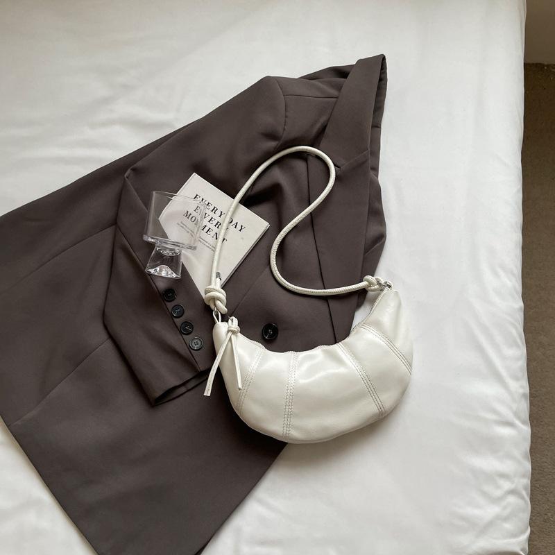 Casual Dumpling Bag Oblique Span Bag Women's Fashion 2025 New Korean Version Student Large-capacity Shoulder Armpit Bag