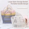 PP Καλάθι Μπάνιου Μεγάλης Χωρητικότητας Καλάθι Αποθήκευσης Κολύμβησης Μοντέρνο Καλάθι Αποθήκευσης Μπάνιου Παραλία