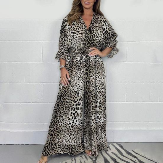 Jumpsuit Warehouse Animal Print Wrap Dress Warehouse Animal Print