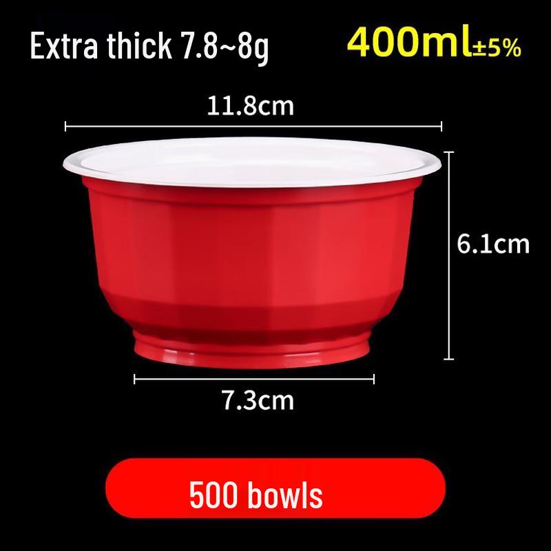 Disposable Round Plastic Bowl