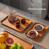 CAIZHI Faux Wood Grain Serving Tray