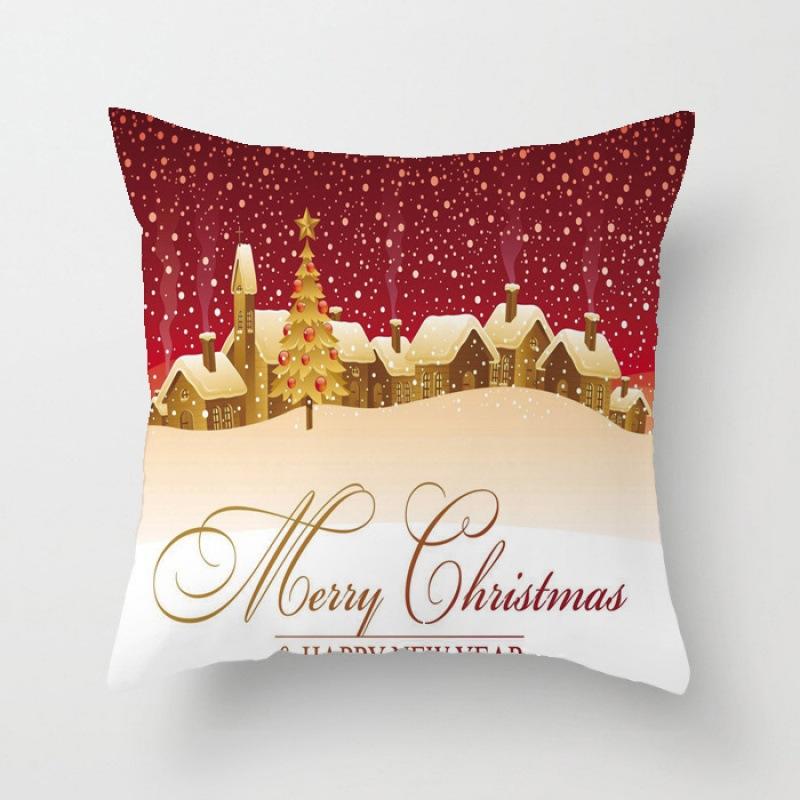Christmas Series Pillowcases, Sofa, Bedroom Cushion Pillowcases