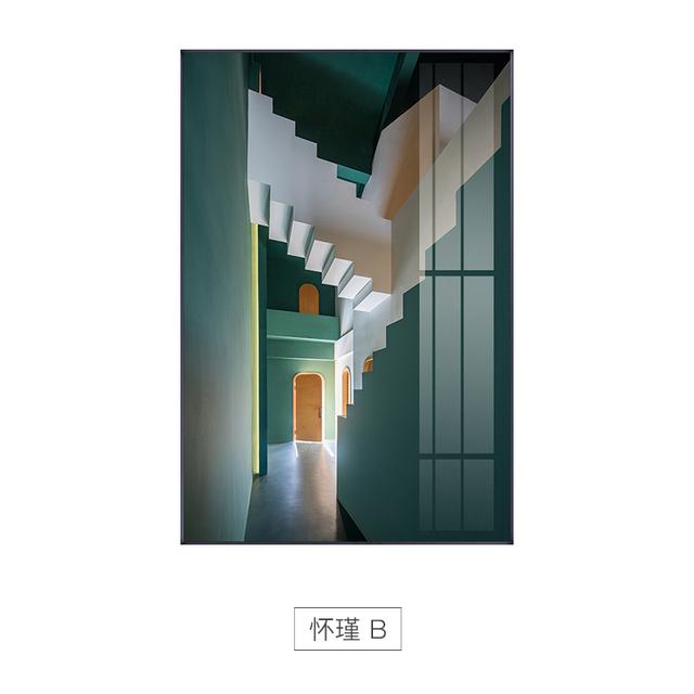 Modern structure art Canvas Painting posters and print Industrial type wall art Picture for Living Room Bedroom Aisle home decor