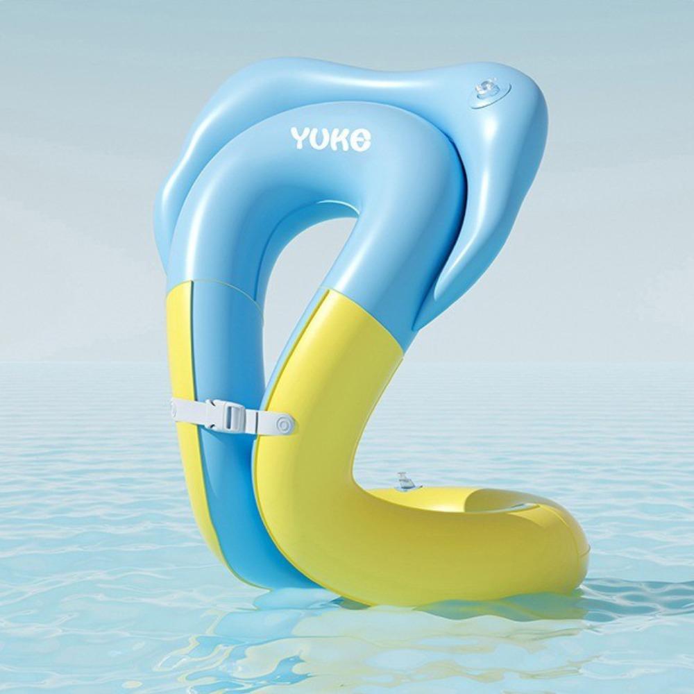 

Детский ПВХ жилет для плавания, портативный плавучий жилет, милые надувные игрушки для бассейна, занятия плаванием синий