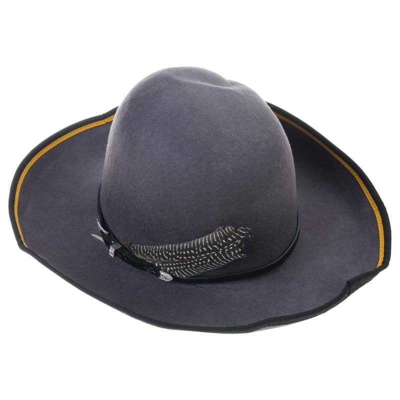

Comfortable Wool Cowboy Caps Windproof Insulated Headgear Casual Prom Occasion CN