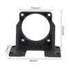 AC Getriebemotor Montagehalterung, Schwarz Mini Einphasenmotor Aluminiumlegierung Halterung anwendbar für 110V 180W-370W Variable Geschwindigkeit