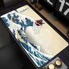 Pad NonSlip Carpet Natural Rubber Big Mouse Mats x Mouse Pad Gamer Black Great Wave Art Mousepad XXL Mechanical Keyboard