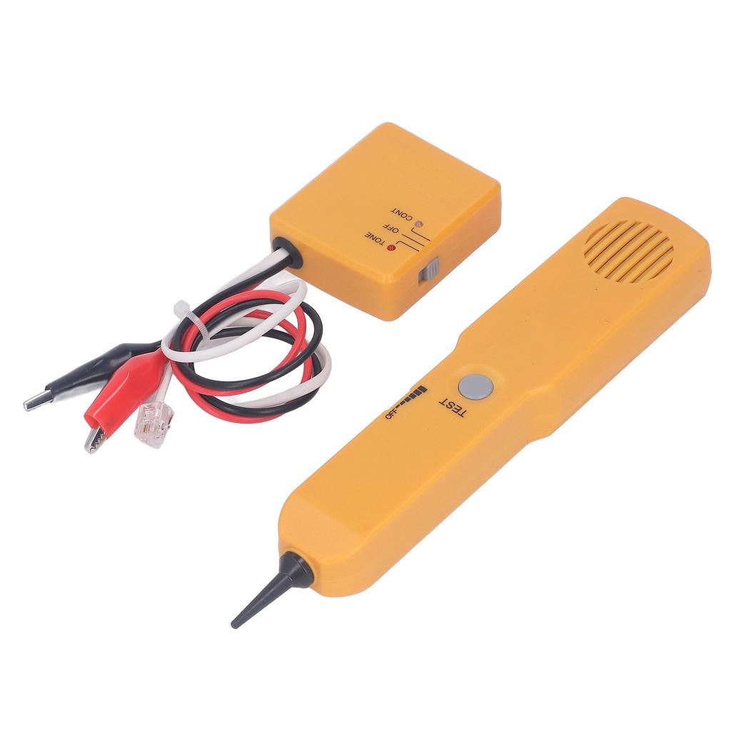 Network Cable Tester Multifunctional Ethernet Lan Telephone Line RJ11 Finder for Continuity Checking