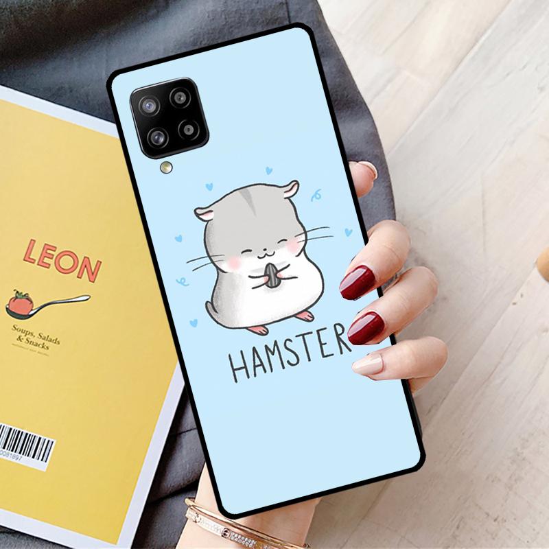 Rabbit mouse Hamster For Samsung Galaxy A15 A35 A55 A36 A56 A26 A16 A22 A32 A52 A54 A34 A53 A33 A13 A06 A05 Case