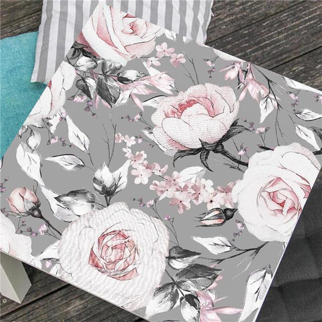 

Наклейка на стол, самоклеящиеся водонепроницаемые обои из ПВХ для украшения рабочего стола, наклейка для домашнего декора, сделай сам, фреска 55x55cm