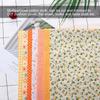 7pcs Celsius set 100% Cotton Batiks Sewing Craft Cloth for   Wallet Cushion Cover (S)