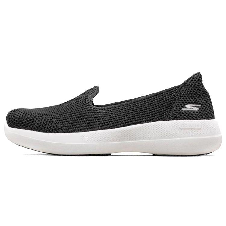 Skechers Go Walk Stability Comfortable Breathable Durable Low Top Casual Shoes Women sneaker Black 124604-BKLP 39
