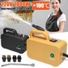High Temperature High Pressure Mobile Cleaning Machine 220V Steam Cleaner Automatic Pumping Sterilization Disinfector 1.6M NEW 2800W