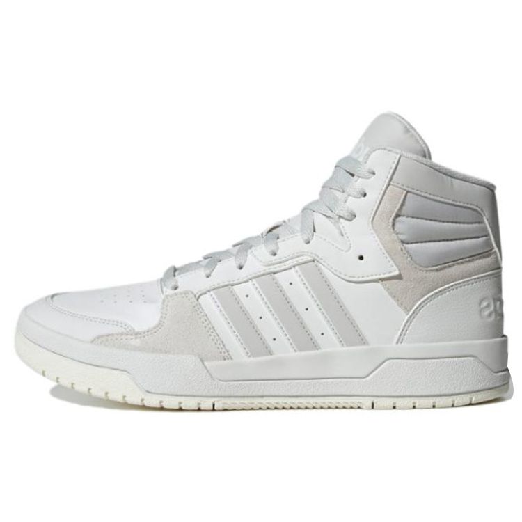 Adidas Entrap Mid Белые Чисто Серые Унисекс Кроссовки Облачно-Белые ID6005 35.5