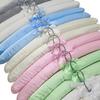 5PCS Coat Satin Padded Clothes Silk Wrapped Display Hanger Sponge Hangers Clothes Hanger