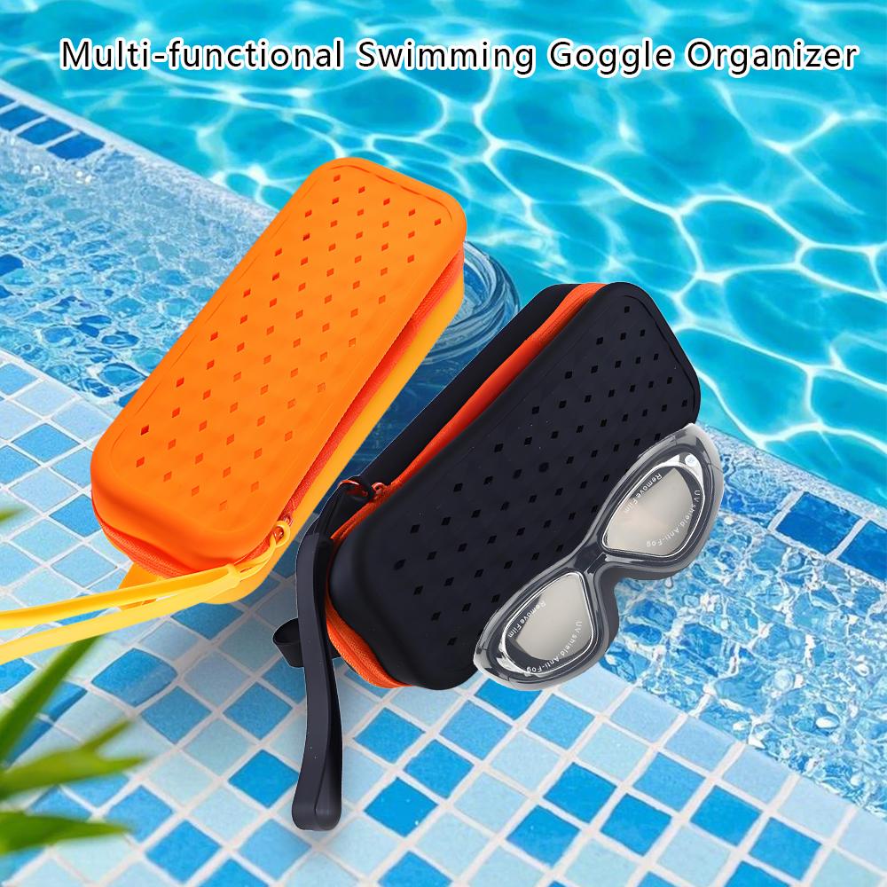 Silicone Eyeglasses Storage Protector Soft Case Breathable Swimming Bag for Optical Glasses - Durable Gear Protective Cover