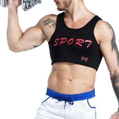 YW Hommes Sport Football Haltère Néoprène Formation Poitrine Protecteur Sport Gym Gilet