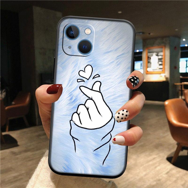 IK54 pink Hand Rose Smoke New High-End Shell Phone Case for Redmi Note 8 9 Pro Max 9S 9T 9C NFC 8T 8A 10A A4