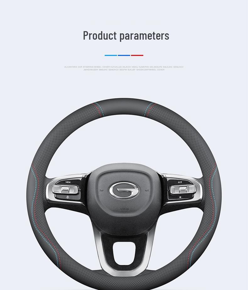 Universal Four-Season Thin Steering Wheel Cover for GAC Trumpchi Shadow Leopard Legend 22 Model