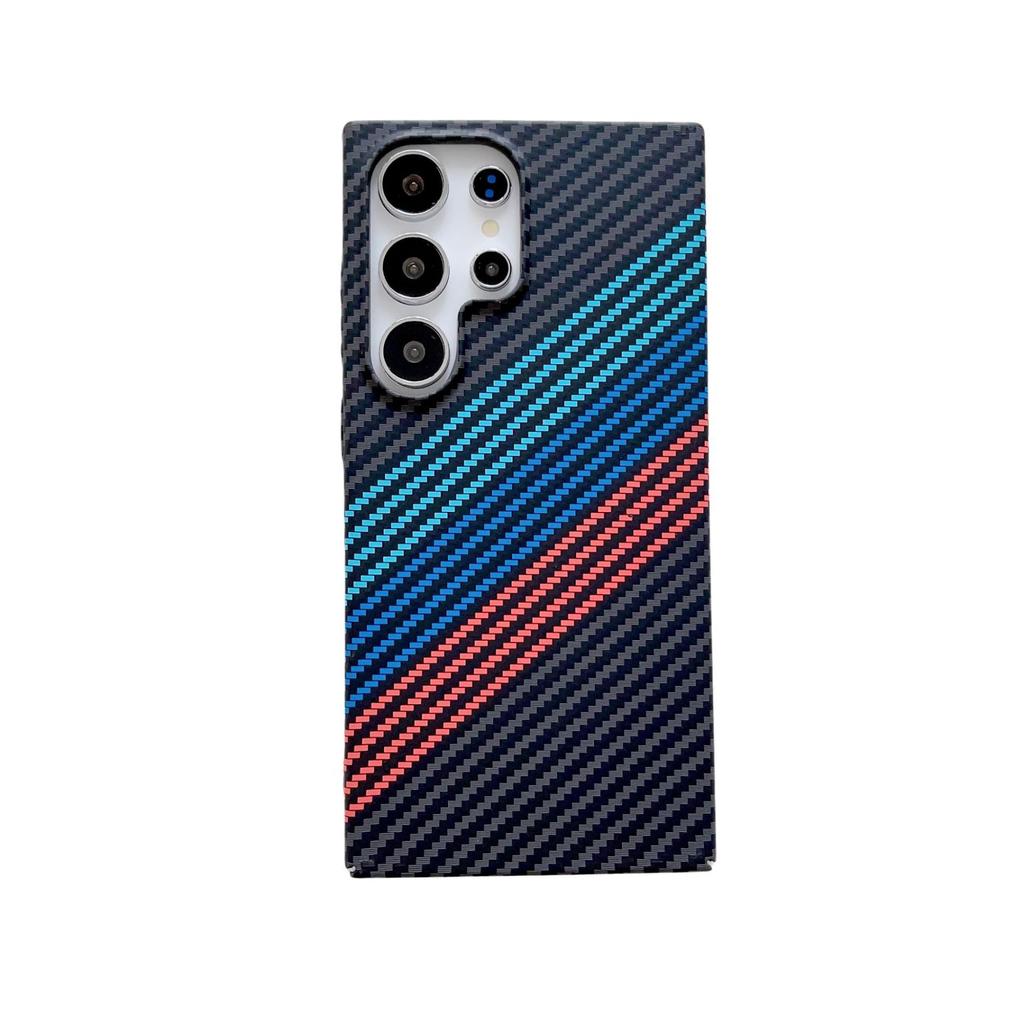 Applicable To Samsung S26Ultra Mobile Phone Case A57 Kevlar Water Sticker S25 Built-in Magnetic Suction S23U Hard Case