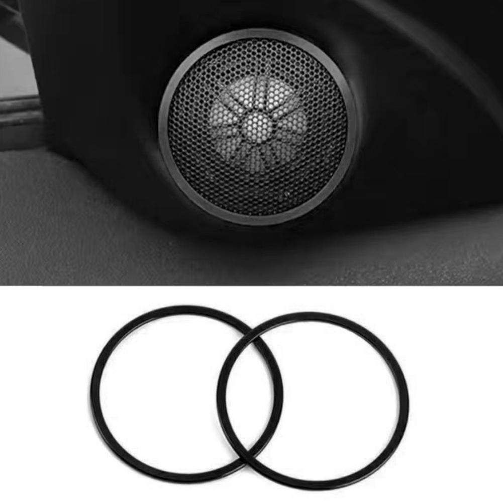 For Range Evoque Convertible Ember Edition 2013 2019 Speaker Cover Trim for Car Door In Aluminum Alloy Material