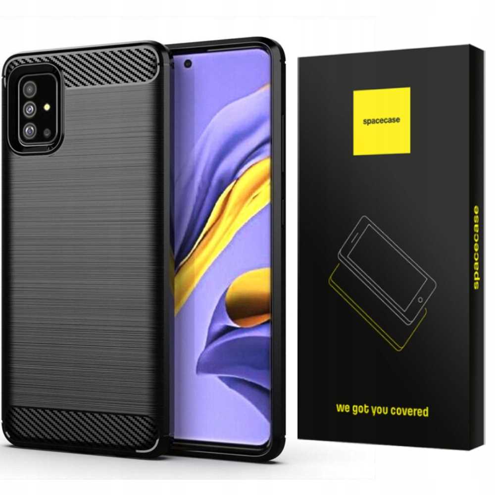 Sc Carbon Galaxy A51 Czarny